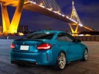 BMW M2 Coupe (F87) ปี 2017 สี Long Beach Blue เบาะดำ วิ่ง 42,000 กม. รูปที่ 3